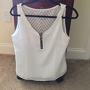 White Summer tank top -new, never worn